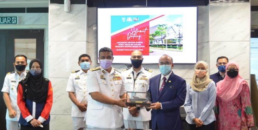 Kunjungan Hormat Laksamana Pertama Maritim (Negeri Johor)