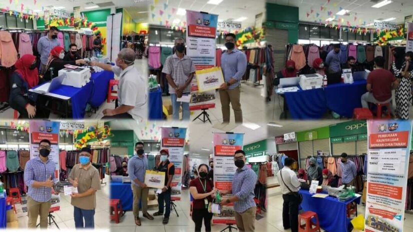 Kaunter Luar Cukai Tanah Untuk Pembayar Cukai Daerah Tangkak