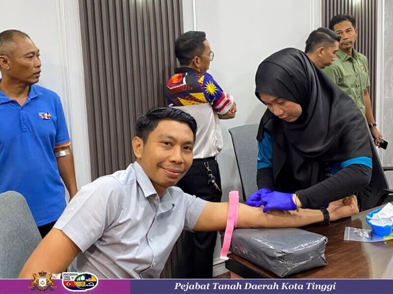 PEMERIKSAAN KESIHATAN ASAS WARGA KERJA PEJABAT TANAH KOTA TINGGI 2025