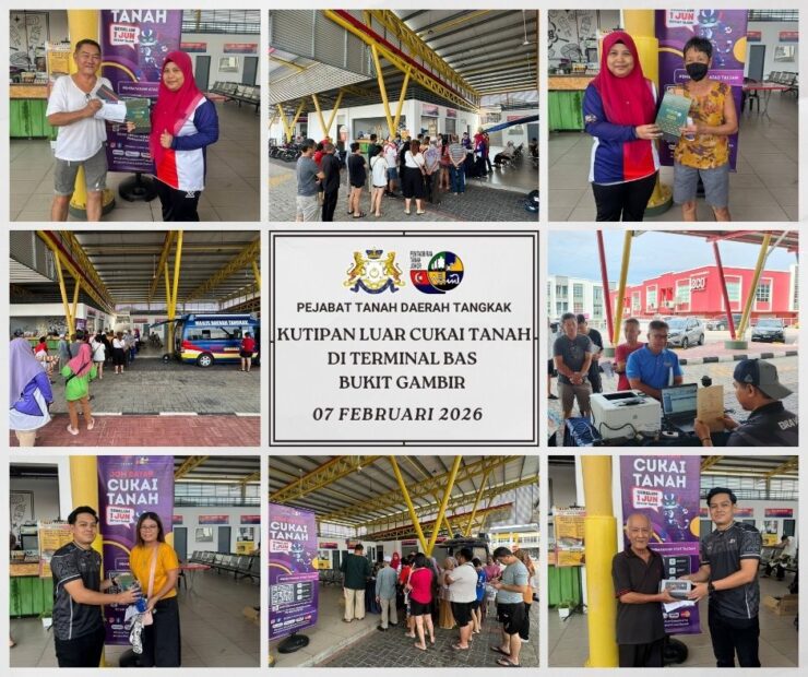 KUTIPAN LUAR BAYARAN CUKAI TANAH DI TERMINAL BAS BUKIT GAMBIR