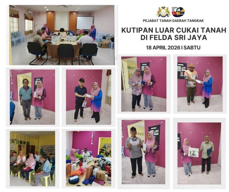 KUTIPAN LUAR CUKAI TANAH DI FELDA SRI JAYA